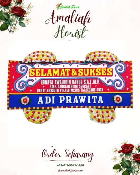 Papan Bunga Ucapan Selamat Karawang